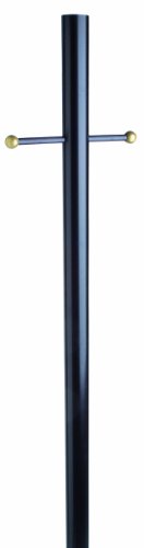 Design House 501817 80-Inch Lamp Post, Black
