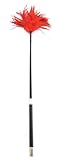 Heart 2 Heart Crop Feather Tickler, Red, 26