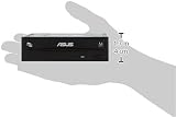 ASUS DRW-24D5MT 24X DVD Writer M-DISC Support Disc Encryption Webstorage Black view 3