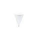 SOLO Cup Company 2000 Piece Cone Water Cups, Cold, Paper, 4 oz, White primary