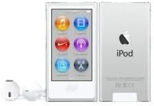 Apple iPod Nano 16GB Silver (7th Generation) with Generic Earpods and USB Data Cable Packaged in Non Retail White Box