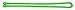 Nite Ize Original Gear Tie, Reusable Rubber Twist Tie, 12-Inch, Lime Green, 2 Pack, Made in The USA