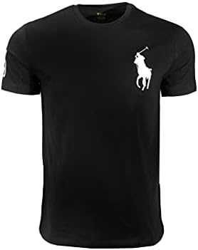 POLO RALPH LAUREN Big Pony Crew Neck T-Shirt Summer 2021 (Black, X