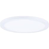 Maxim Lighting 58736WTWT Wafer - 30W 1 LED Flush Mount-0.5 Inches Tall and 15 Inches Wide, Finish Color: White