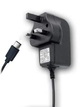 2A CE Speed 3 Pin UK Plug Mains Charger for Galaxy A3/A5/A7 2017 G8 + and All Other Samsung USB Type C Devices and new Huawei mobile phones & Nintendo switch - CE Approved
