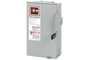 EATON CORPORATION, Color Eaton Dpf221Rp Pullout Air Conditioner Disconnect, 120/240V, 30-Amp