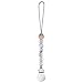 Ryan and Rose Maxi Pacifier Clip Marble Charley