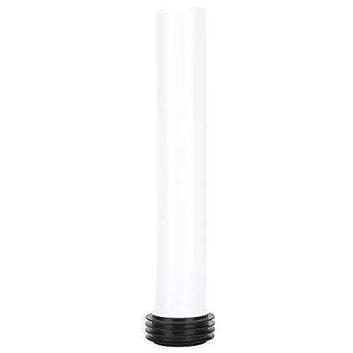 Yctze Flush Accessories, 30 * 6 * 6 White Concealed Toilet Water Tank Straight Flush Pipe Lengthened Flushing Tube Toilet Accessory :flush pipe
