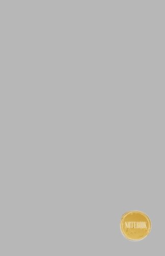 Notebook: Dark grey, Line ruled cream paper diary / journal / blank book, 5.5x8.5 in, 110 Pages: Blank notebook to write in your wisdom thoughts, new idea, special moments, or daily to-do-list