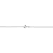 Kooljewelry Sterling Silver Rope Chain Pendant Necklace For Women (1.1 mm, 20 inch)
