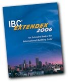 2006 International Building Code Extendex (SOFTCOVER) 1580013295 Book Cover