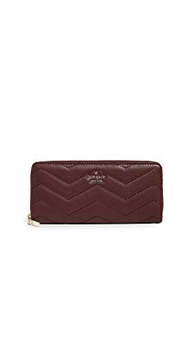 Kate Spade New York Women's Reese Park Lindsey Wallet, Cherrywood, One Size