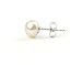 HinsonGayle Thank You Gift Handpicked 6-7mm White Button Freshwater Cultured Pearl Stud Earrings