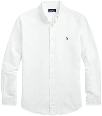 Amazon.com: POLO RALPH LAUREN Men's Long Sleeve Oxford Button Down