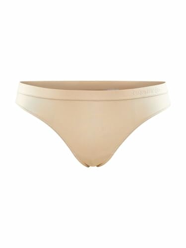 Craft CORE Dry String W | Sport String Damen XXL | Nude | Atmungsaktive Sportunterwäsche für Damen | Quick Dry Sport Tanga Damen | Soft Touch Funktionsunterwäsche Damen