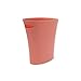 Umbra 082610-180 Skinny, Coral Sleek & Stylish Bathroom Trash, Small Garbage Can, Wastebasket for Narrow Spaces at Home or Office, 2 Gallon Capacity, Single Pack