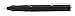 Sheaffer Pop Glossy Black Ballpoint Pen with Chrome Trim