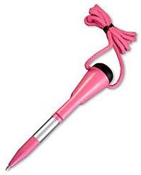 Parker Slinger Ballpoint Pen, Pink Barrel, Black Ink, Medium Point, Each