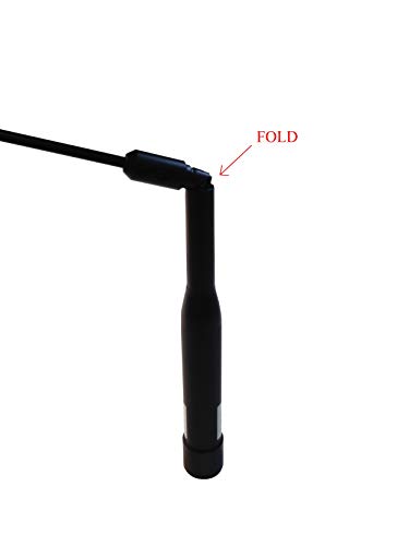 Anteenna TW-BB-7 Ham Mobile Antenna with UHF Male Connector 144/440MHz VHF/UHF 2m/70cm Max Powr 70W 1 PC Free Black Color of Adaptor Connector NMO to UHF Female (SO-239) - Thumbnail 2