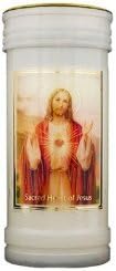 Sacred Heart of Jesus Pillar Candle