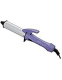 Berta Hair Curler Mini 10 inches Travel Hair Curling Wand Ceramic Curling Iron Purple