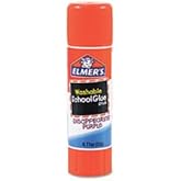 Elmer's Washable School Glue Stick, Disappearing Purple, 0.77 oz, Pack of 12