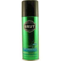 BRUT by Faberge ANTI-PERSPIRANT DEODORANT SPRAY 4 OZ (Package Of 4)