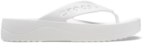 Crocs Baya Platform Flip for Women, 208395-100, EU 37-38, White price ...