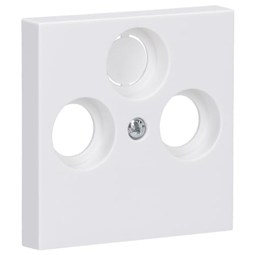 GIRA - System 55 - Abdeckung fr Koaxial-Antennensteckdose *reinweiss seidenmatt* (0869 27)