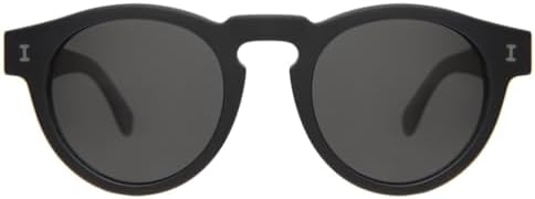 Amazon.com: Illesteva Sunglasses Leonard II E - Black/Grey  display picture 3