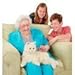 Joy For All Companion Pets - Lifelike & Realistic - for Older Adults, Alzheimer's Disease, Dementia & Memory Loss, White Cat