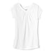 French Toast Toddler Girls' Short Sleeve V-Neck T-Shirt, White, 2T