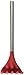 Tovolo Red Silicone Pasta Rake Cooking and Serving Utensil Stainless Steel Handles