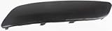 Evan-Fischer EVA20072052492 Bumper Trim Molding for Volkswagen Jetta 05-10 Front LH Plastic Black Left Side