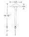 BestPro Lighting 12 Volt Low Voltage Landscape Mushroom Path Light in Rust Finish BPL301-RST
