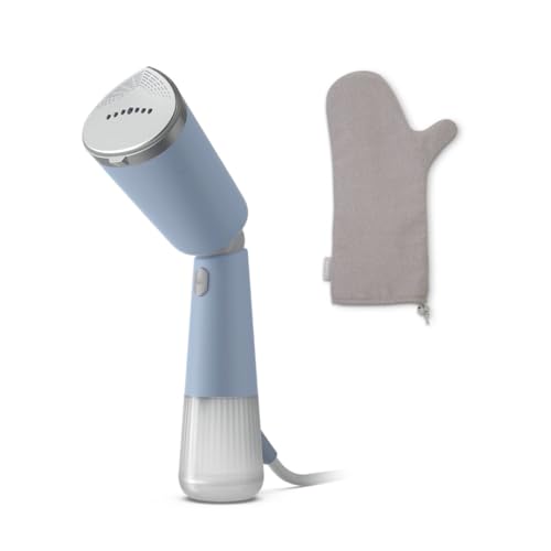 Philips Sistema di Stiratura a Vapore Portatile Serie 5000, pronto in 35s, piastra riscaldata, modalità Eco e Max, delicato sui tessuti, uso verticale e orizzontale, accessori inclusi (STH5020/20)