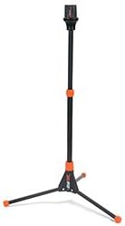 BownetUtilitee Stand with Flexible Exit Speed Mesh Tee Top Heads - Steel Collapsible Tripod Legs - Portable Hitting and Batting Tee Training for Baseball and Softball,Mesh Top,Util-Stand-Mesh