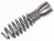 GENERAL WIRE SPRING 50FL1-DH Manual Drain Auger - 1/4" x 50'