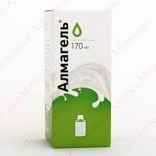 Almagel 170ml Oral Suspention Stomach Aches Remedies and Ulcer Symptoms Relief by ACTAVIS