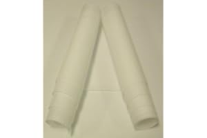 SCIENTIFIC COMMODITIES PTFE Film (Ultra Pure Virgin PTFE) / 2 MIL (.002") (.05mm) Thick / (12" Wide x 10' Long Roll)