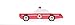 Candylab Toys - Fire Chief Wooden Car - Modern Vintage Style - Solid Beech Wood