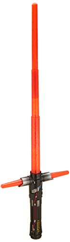 Hasbro Star Wars E3614EW1 Kylo Ren rotes Lichtschwert Spielzeug für Kinder ab 6 Jahren mit Lichtern, Sounds Plus Zugang…