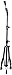 Mapex Armory Series Boom Cymbal Stand - Black Plated