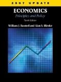 Economics : Principles and Policy, Baumol, William J. and Blinder, Alan S., 0155188410