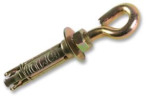 Duratool EYE6 M6 Masonry Eye, 10 Pack
