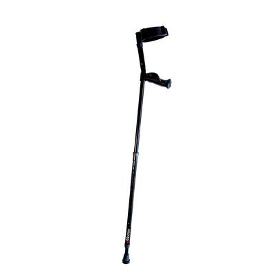 Millennial Medical MWD7500BK Tall In-Motion Forearm Crutch, Black
