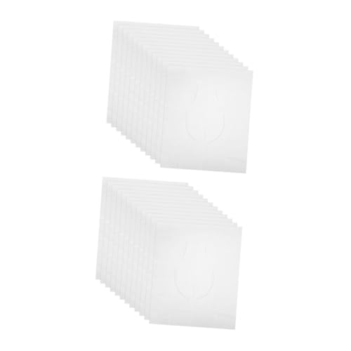 OUNONA 10packs Portable Toilet Seat Cover Disposable Travel Collapsible White for Home Outdoor Travel