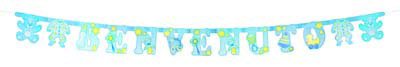 Boland 529496 Welcome Banner XL 215 x 15 cm, Multicoloured