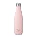 S'well Stainless Steel Water Bottle, 17oz, Pink Topaz, Triple Layered Vacuum Insulated Containers Keeps Drinks Cold for 36 Hours and Hot for 18, BPA Free, Perfect for On the Go