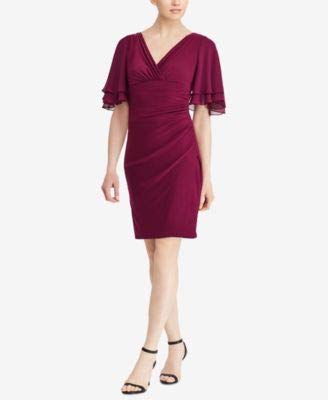 ralph lauren purple dress